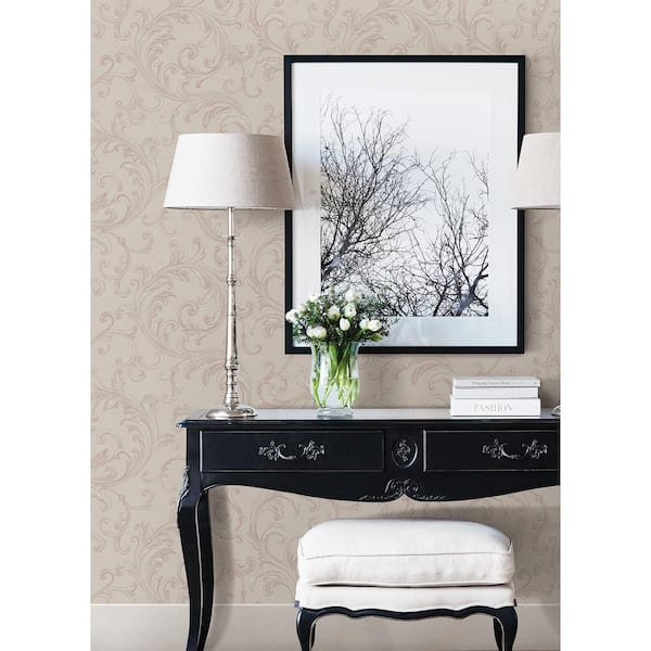 Noemi Rose Acanthus Vinyl Wallpaper
