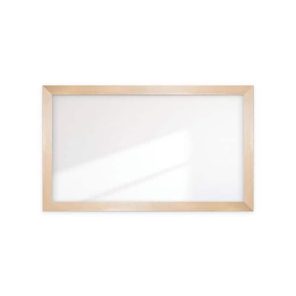 BrandtWorks Pale Farmhouse Accent Framed Wide Wall Mirror 67 in. W x 40 in. H
