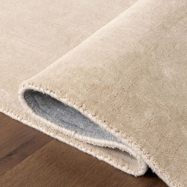 RUGS USA Maru Wool Beige 8 ft. x 10 ft. Indoor Area Rug SVKZ01D