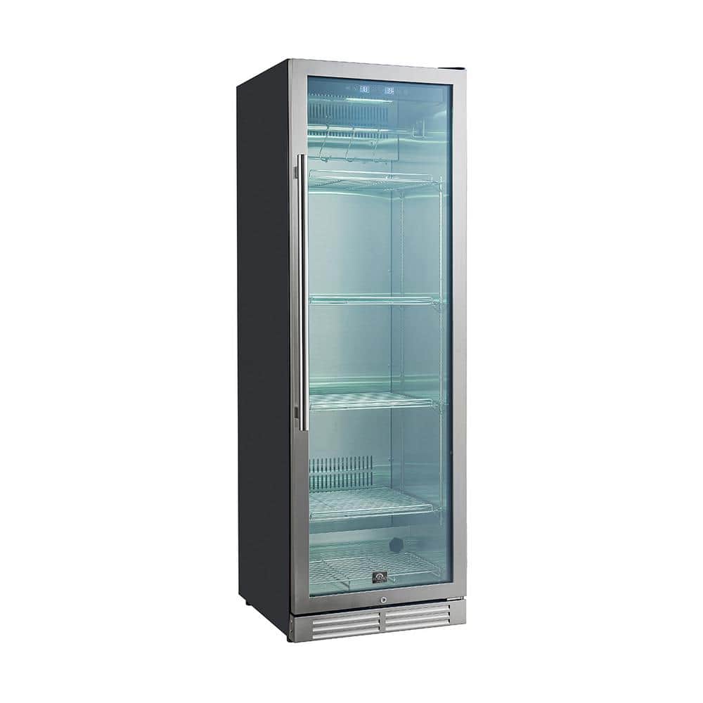 Asciutto 24 in. Column Dry Aging Dehydrator Refrigerator in Stainless Steel 4 Trays