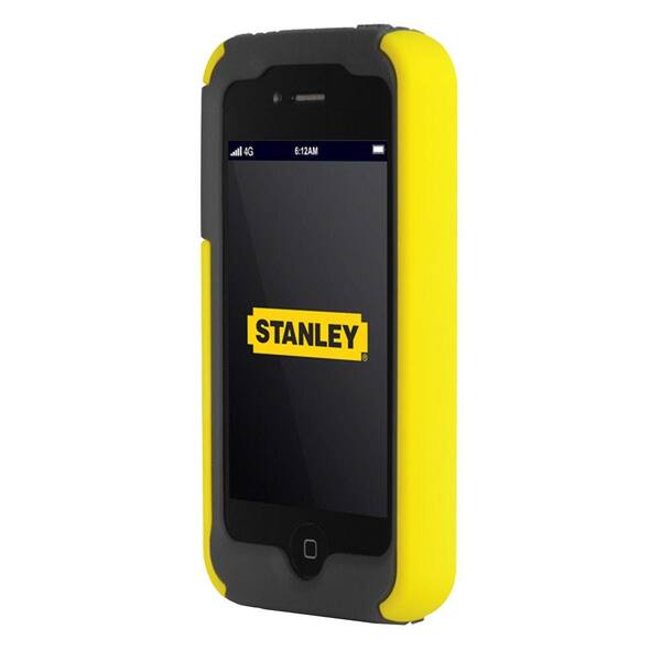 Stanley Highwire iPhone 4 and 4S Rugged 2-Piece Smart Phone Case - Black and Yellow