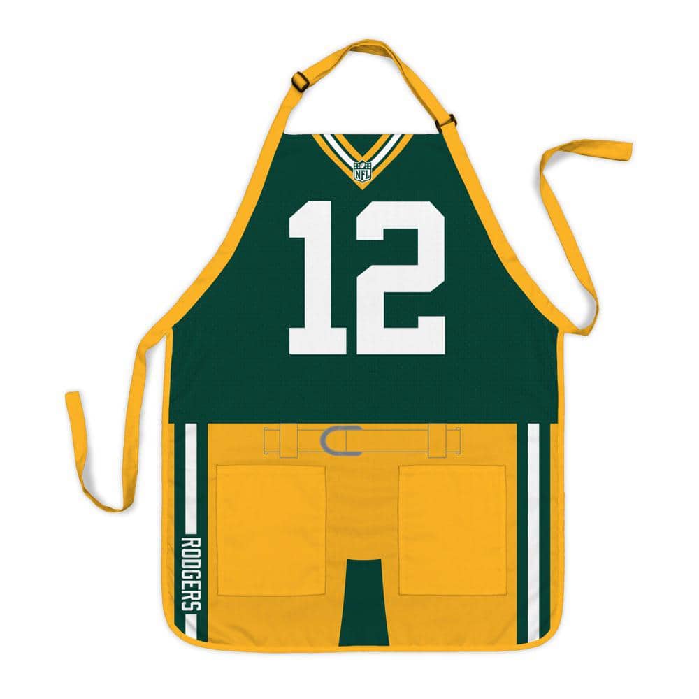 Party Animal Aaron Rodgers Green Bay Packers NFL Jersey Apron -  APGB