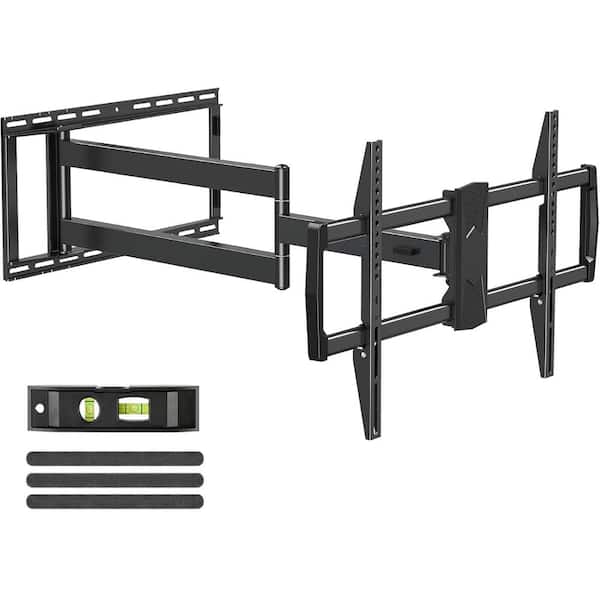 Long Arm Corner TV Mount 42-90" – 40" Extension, Full Motion, VESA 800x400, 150lbs, Fits 16/18/24" Studs