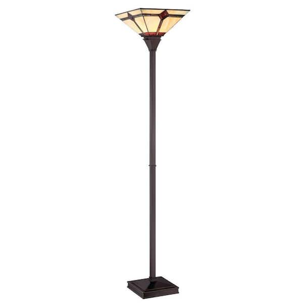 Illumine Designer 71.25 in. Bronze Floor Lamp