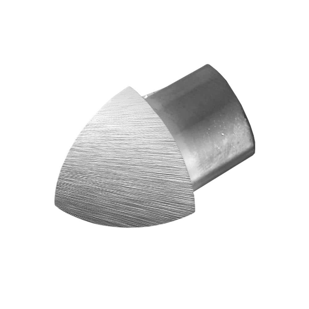 Durondell 5/16 in. Round Edge Ext Crnr Brushed Stainless Steel Molding and Transition Trim price history on PriceWatchPro