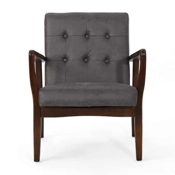 Noble House Callahan Modern Slate Club Chair
