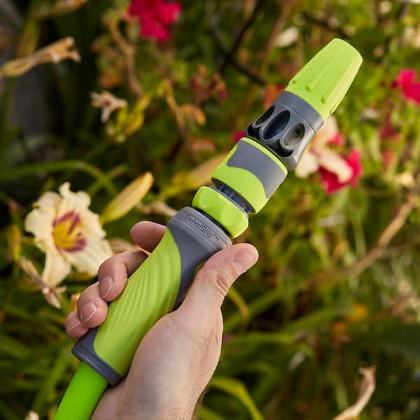 5/8 in. x 100 ft. ZillaGreen SwivelGrip Garden Hose with 3/4 in. GHT Fittings