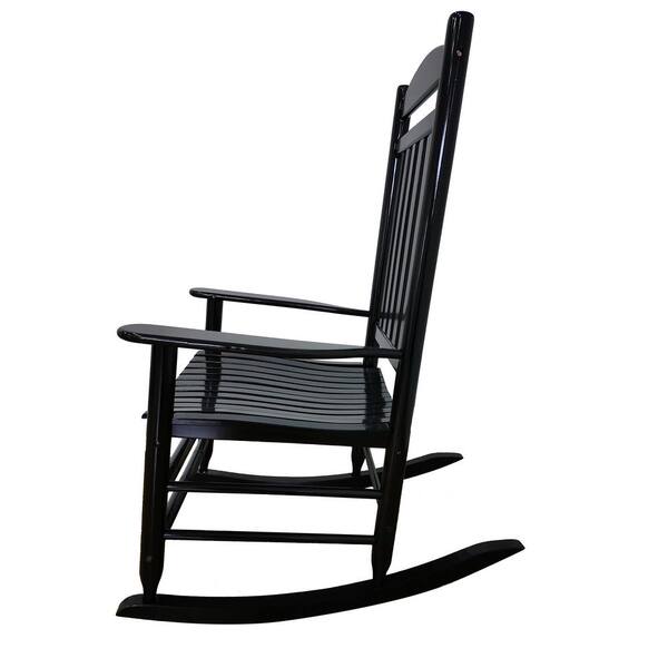 hampton bay rocking chair black