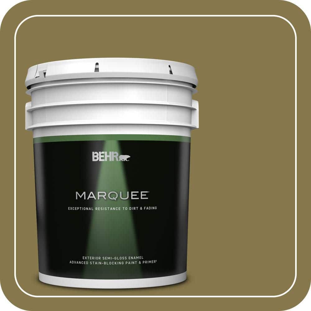 5 gal. #M330-7 Green Tea Leaf Semi-Gloss Enamel Exterior Paint & Primer price history on PriceWatchPro