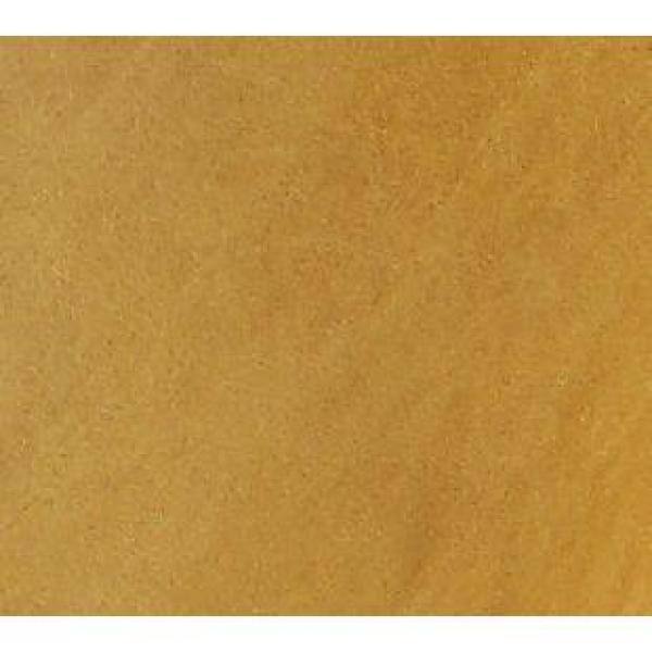 Turmeric Leather and Aluminum Barrel Accent Chair