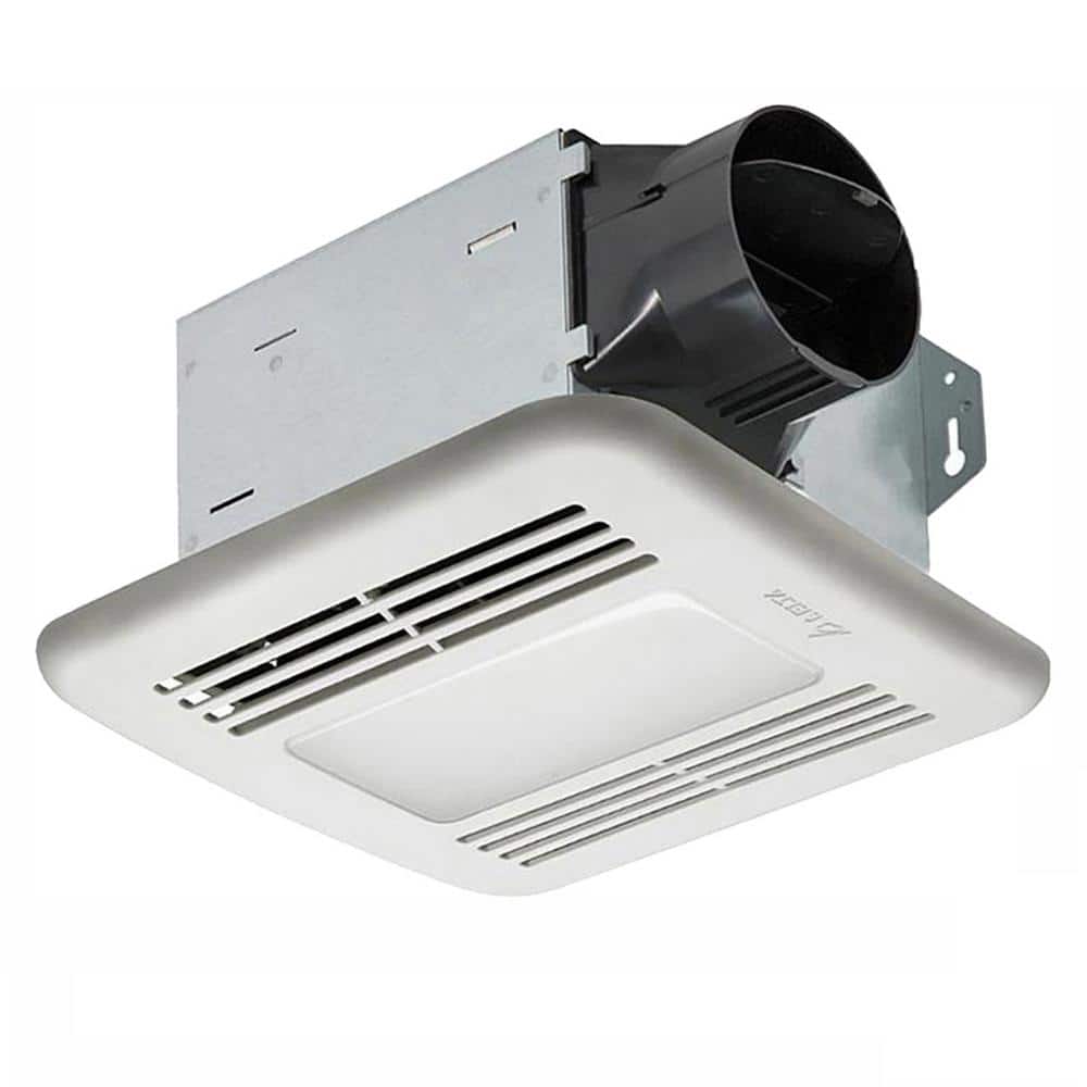 Delta Breez Integrity Series 50 CFM Ceiling Bathroom Exhaust Fan with  Dimmable LED Light, ENERGY STAR ITG50LED - The Home Depot