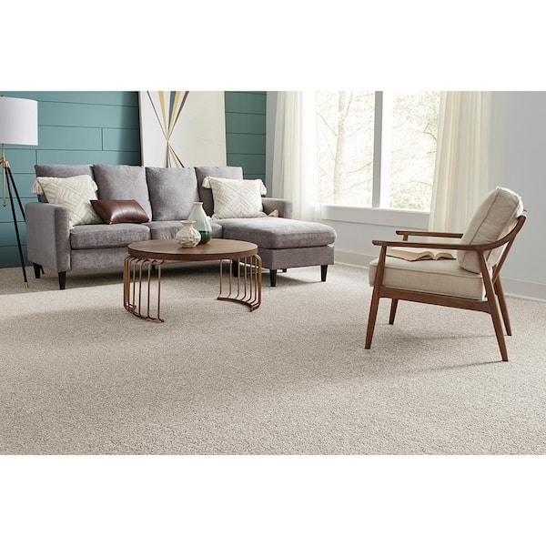 Gorrono Ranch II - Notion - Gray 38 oz. Triexta Texture Carpet - Installation Required