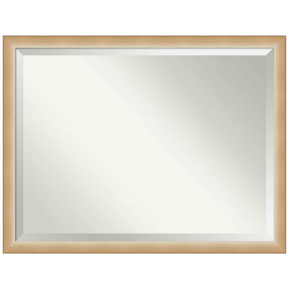 Eva Ambre Gold and Silver Gradient Oversized Wall Mirror 43x33