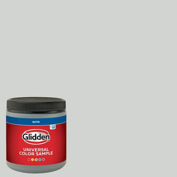 Glidden 8 oz. PPG1009-2 Tornado Satin Interior Paint Sample PPG1009-2P ...