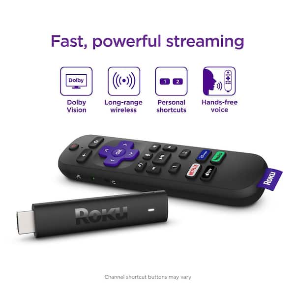 Roku Streaming Stick 4K plus Media Streaming 3821R2 - The