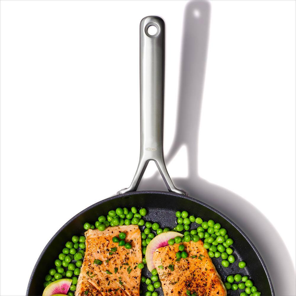 Black Aluminum 12-Inch Non-Stick Ceramic Frypan