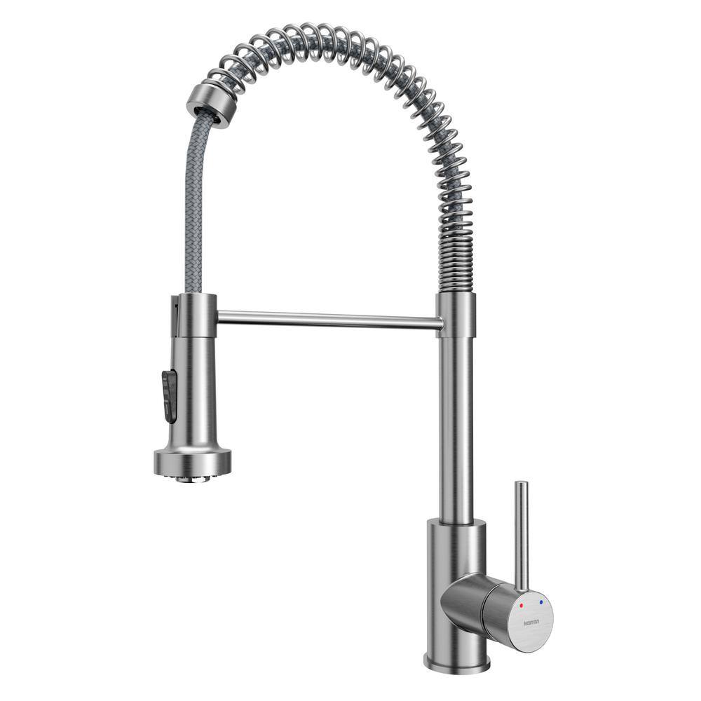Karran Kadira Single Handle Pull-Down Sprayer Kitchen Faucet in