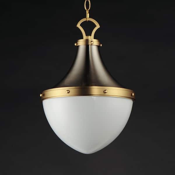 Maxim Lighting - Conrad 12 in. 1-Light Satin Nickel Pendant Light