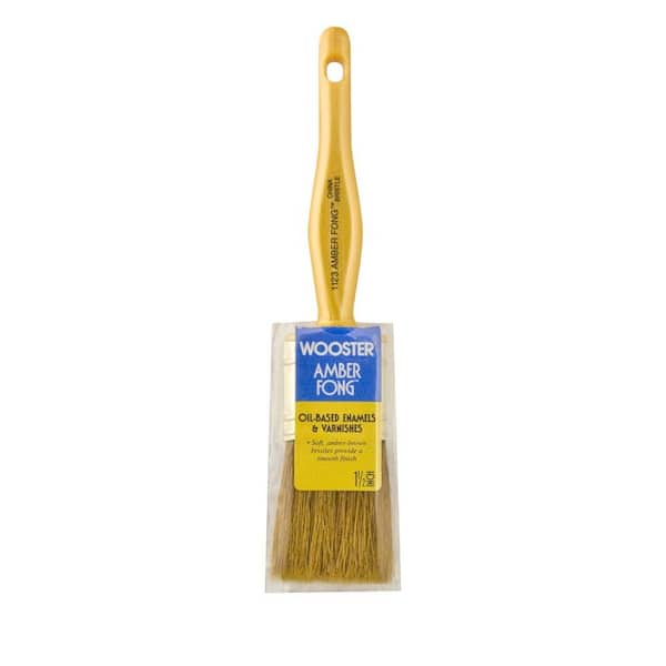 Wooster 1-1/2 in. Amber Fong Bristle Brush