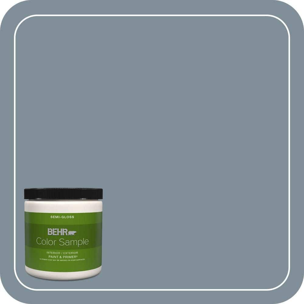 8 oz. #MQ5-20 Cold Steel Semi-Gloss Interior/Exterior Paint & Primer Color Sample price history on PriceWatchPro