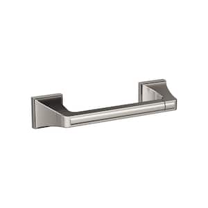 Mulholland 8-13/16 in. (224 mm) L Pivoting Double Post Toilet Paper Holder in Brushed Nickel