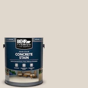 1 gal. #PFC-72 White Cloud Solid Color Flat Interior/Exterior Concrete Stain