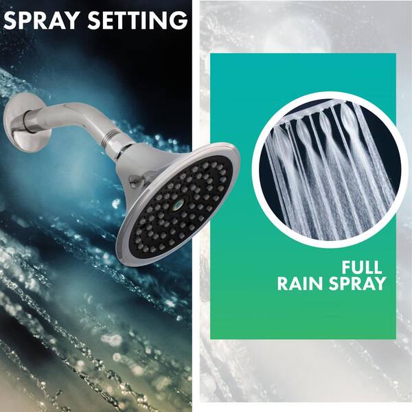 Niagara Conservation Sava Spa 1-Spray with 1.5 GPM 4.4-in. Wall