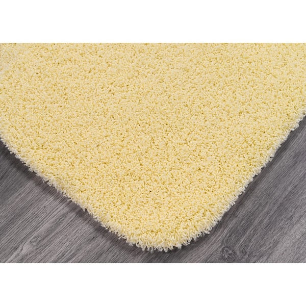 Rubber Ducky Yellow Jazz Shaggy Nylon 2- Piece Bath Rug Set