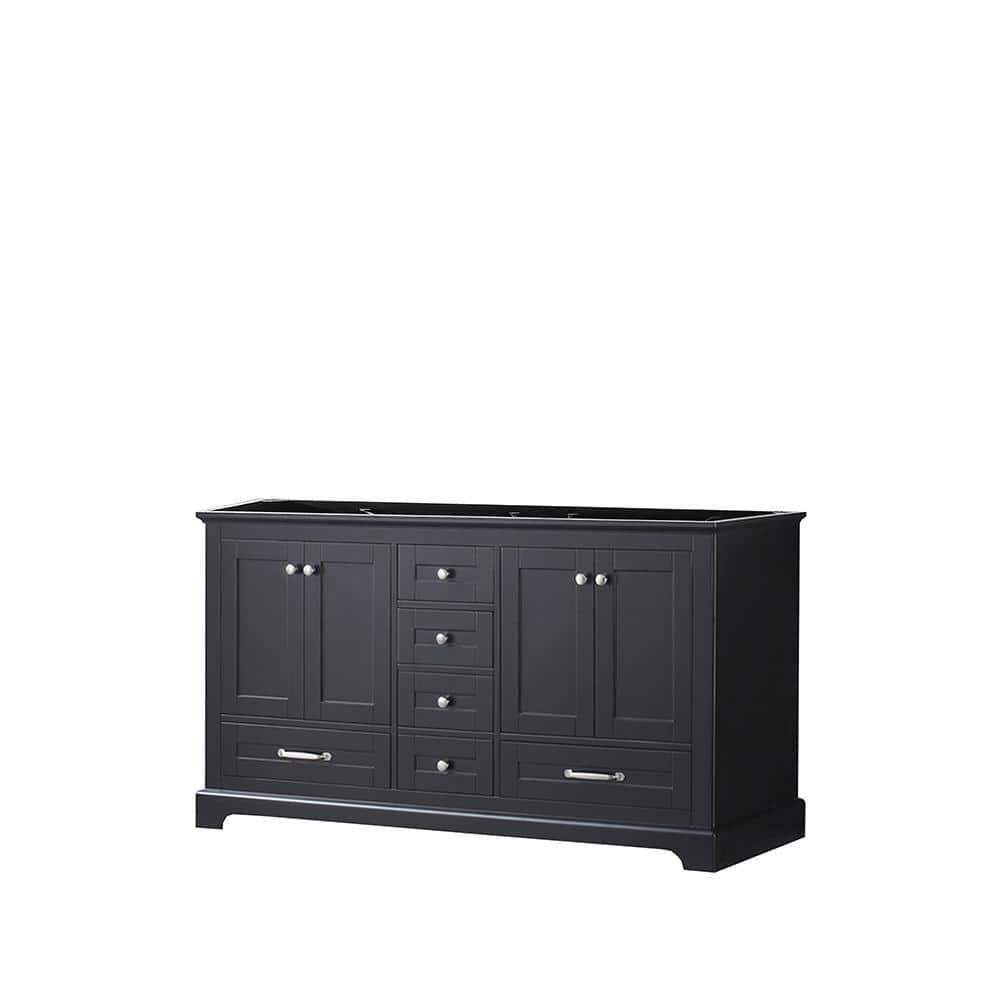 Dukes 60" Espresso Double Freestanding Bath Vanity