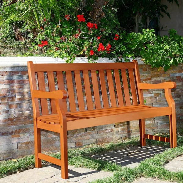 2 seater outdoor bench