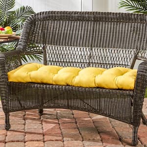 Solid Sunbeam Rectangle Outdoor Bench/Swing Cushion