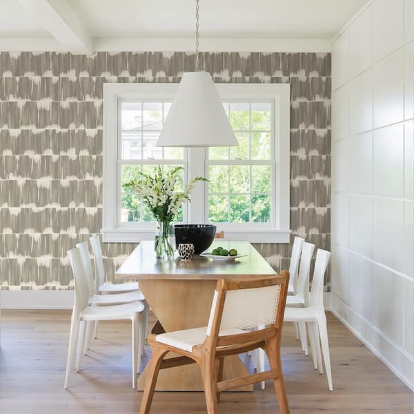 56.4 sq. ft. Serendipity Taupe Shibori