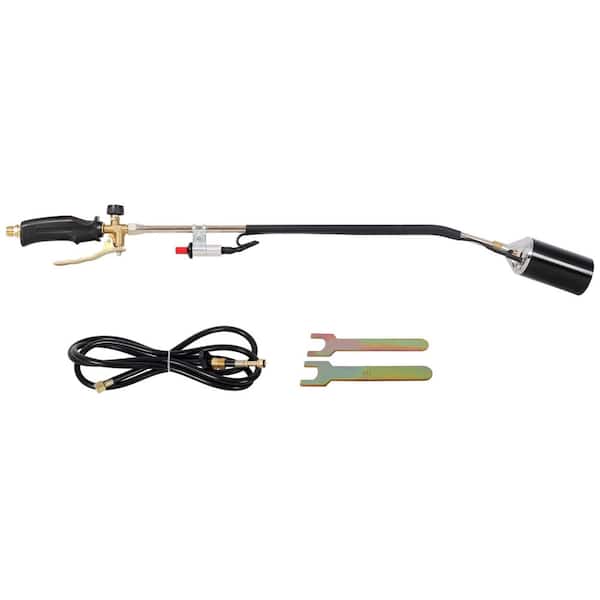 High Output Flame Torch Weed Burner with 10 ft. Hose and Lgniter for Garden, BBQ, Melting Snow, Propane Not Incloude
