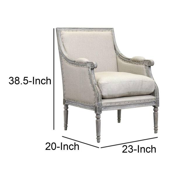 gazon wingback chair