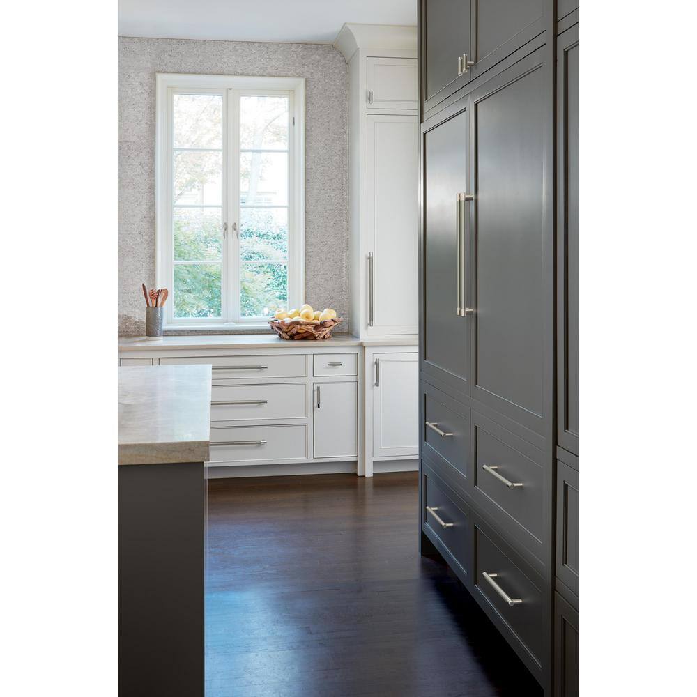 Polished Nickel and Stainless Steel 13" Appliance Pull