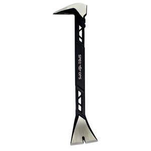 Spec Ops Tools 11" Molding Pry Bar & Nail Puller - High-Carbon Steel, Skeleton Design