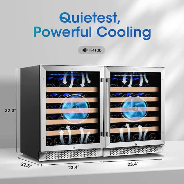 Quietest wine discount cellar cooling unit