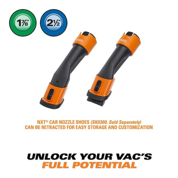 RIDGID 1-7/8 in. to 2-1/2 in. DA1703 NXT Dual Locking Car Nozzle
