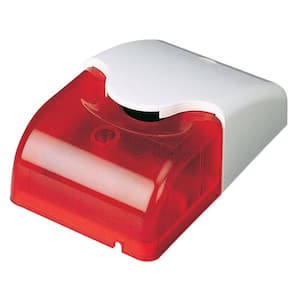 Wired Mini Strobe Motion Alarm with Red LED Light (DC12V)