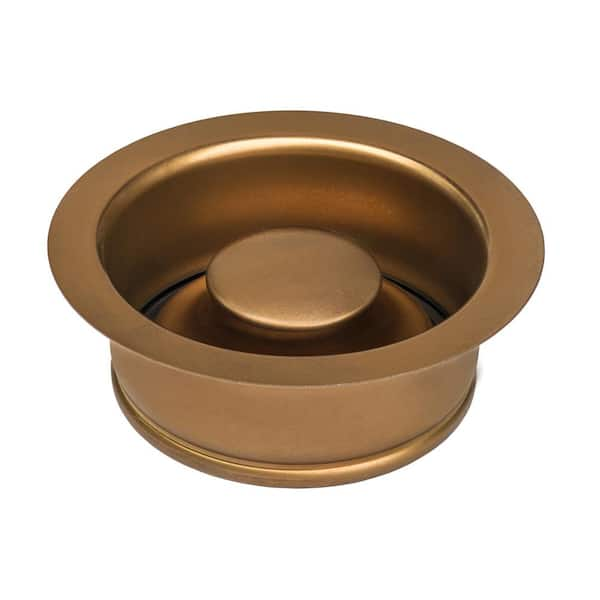 Ruvati Copper Tone Stainless Steel Garbage Disposal Flange Single Pack ...