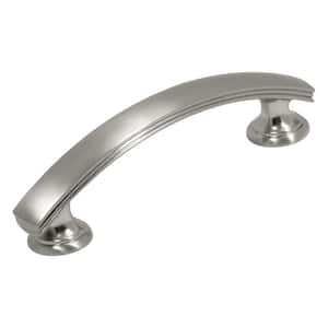 American Diner Collection 3 in. (76 mm) Satin Nickel Cabinet Door and Drawer Pull (10-Pack)