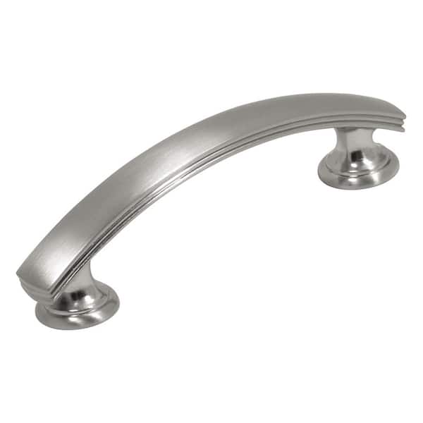 HICKORY HARDWARE American Diner 3 in. Center-to-Center Satin Nickel Pull