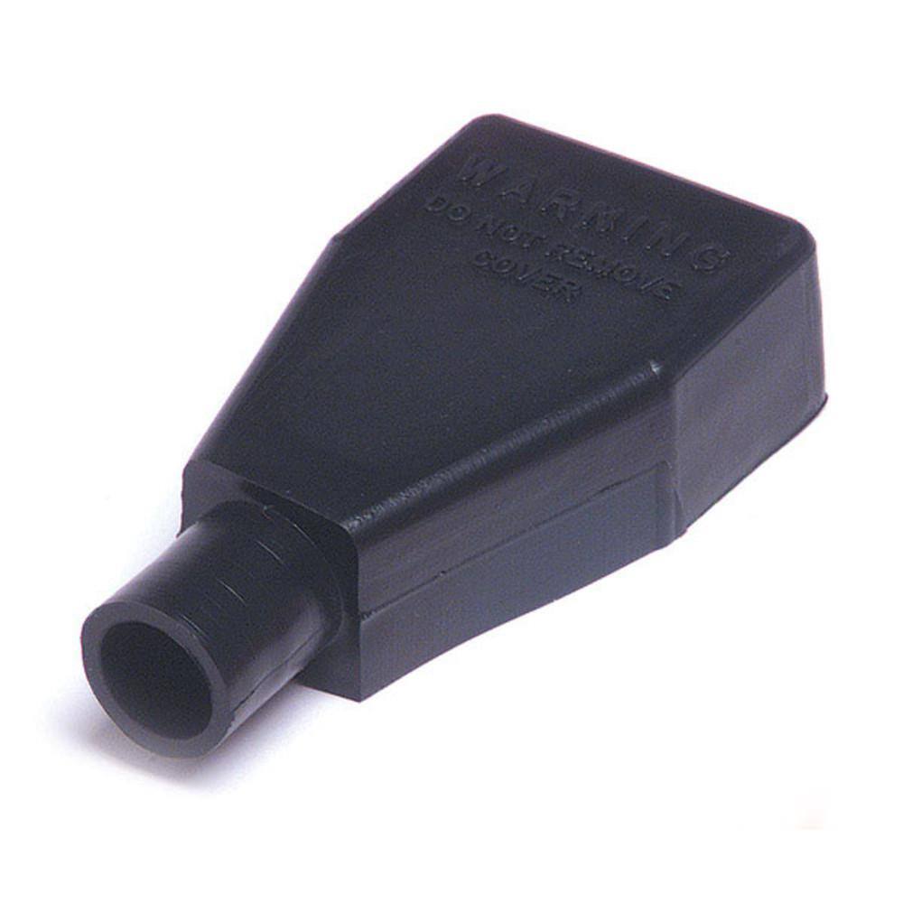 Battery Terminal Protector - Straight Clamp, 1/0 and 2/0 Gauge Black