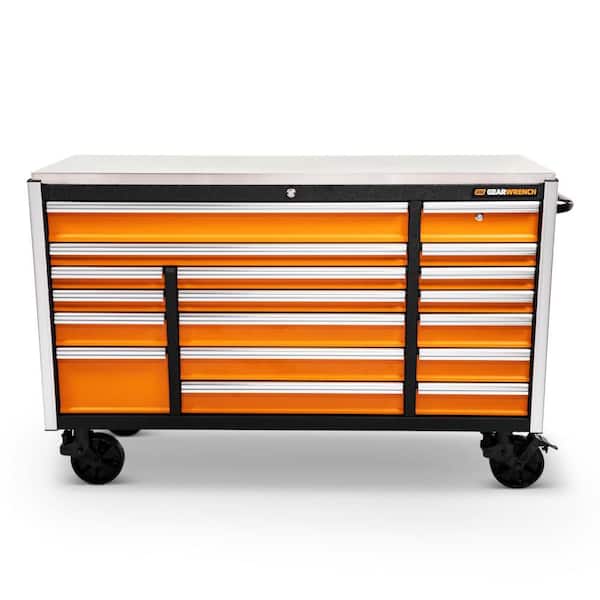 GEARWRENCH MEGAMOD 72 in. x 25 in. 18-Drawer Mobile Workbench
