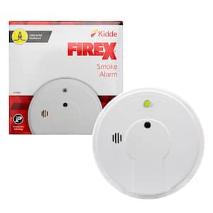 Firex Hardwired Smoke Detector with Photoelectric Sensor and 9-Volt Battery Backup