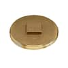 Oatey 4 in. Brass Threaded Cleanout Plug 42374 - The Home Depot