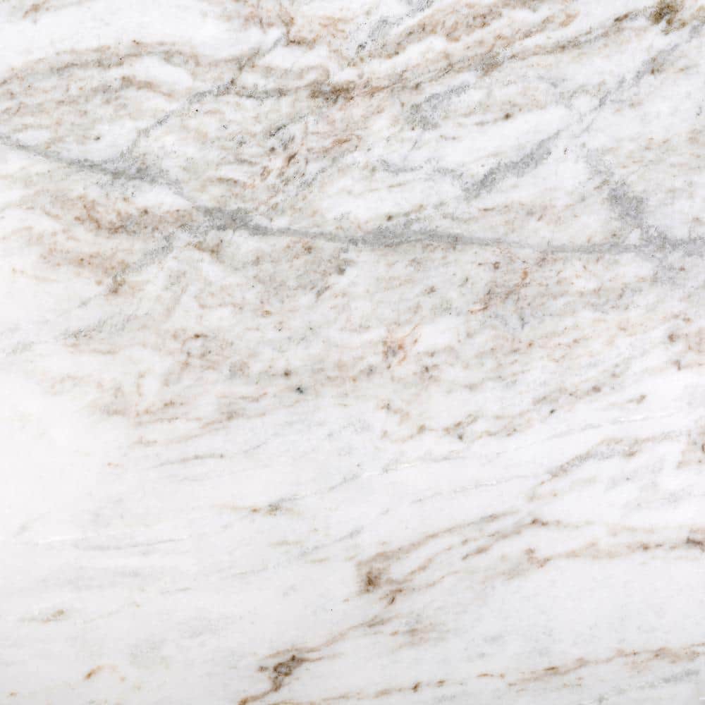 EMSER TILE Marble Kalta Fiore Polished 32.01 in. x 32.01 in. Marble Floor and Wall Tile (7.11 sq. ft.)