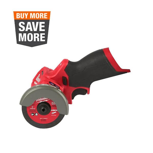 M12 FUEL 12V Lithium-Ion Brushless Cordless 3 in. Cut Off Saw (Tool-Only)