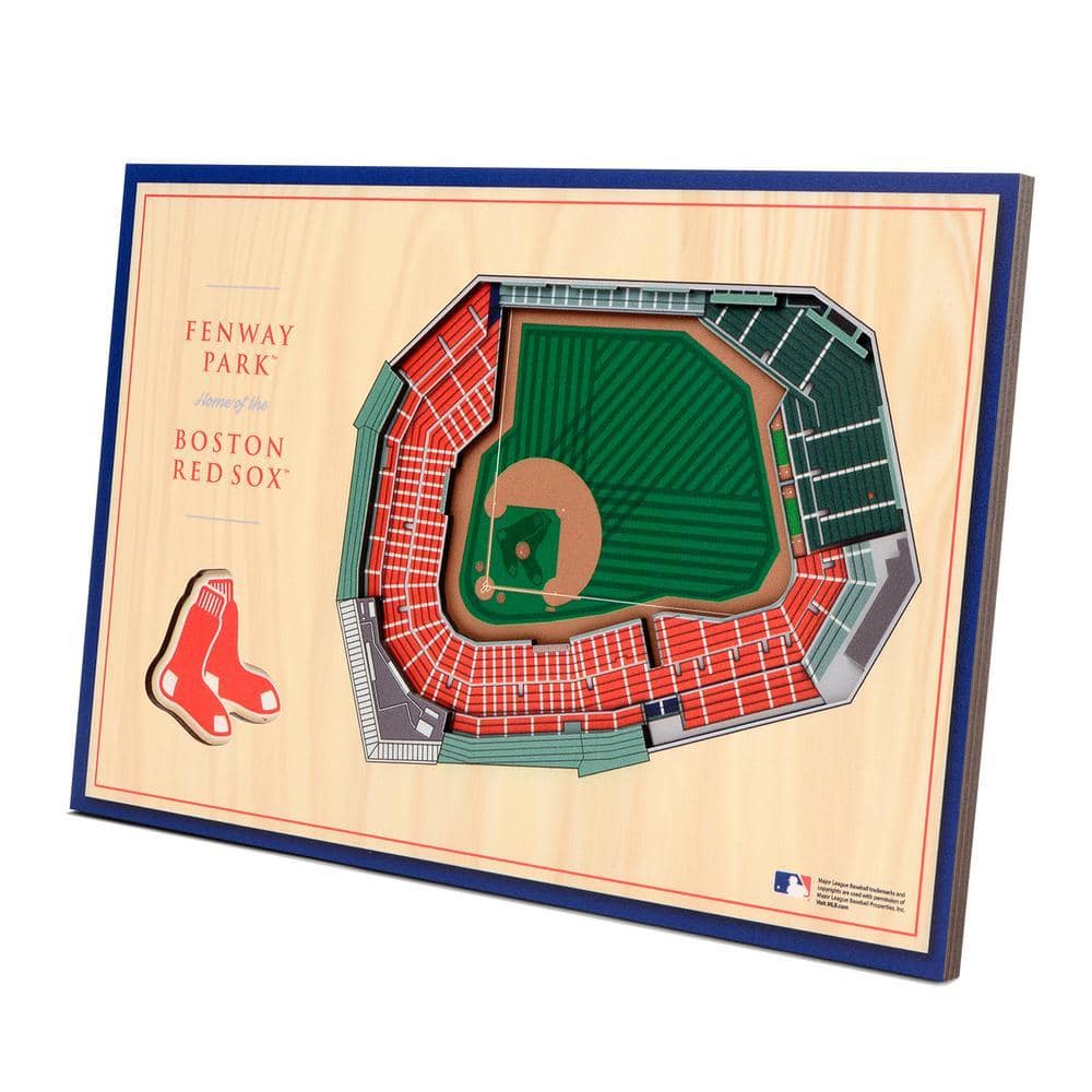 YouTheFan MLB Boston Red Sox 3D StadiumViews Desktop Display