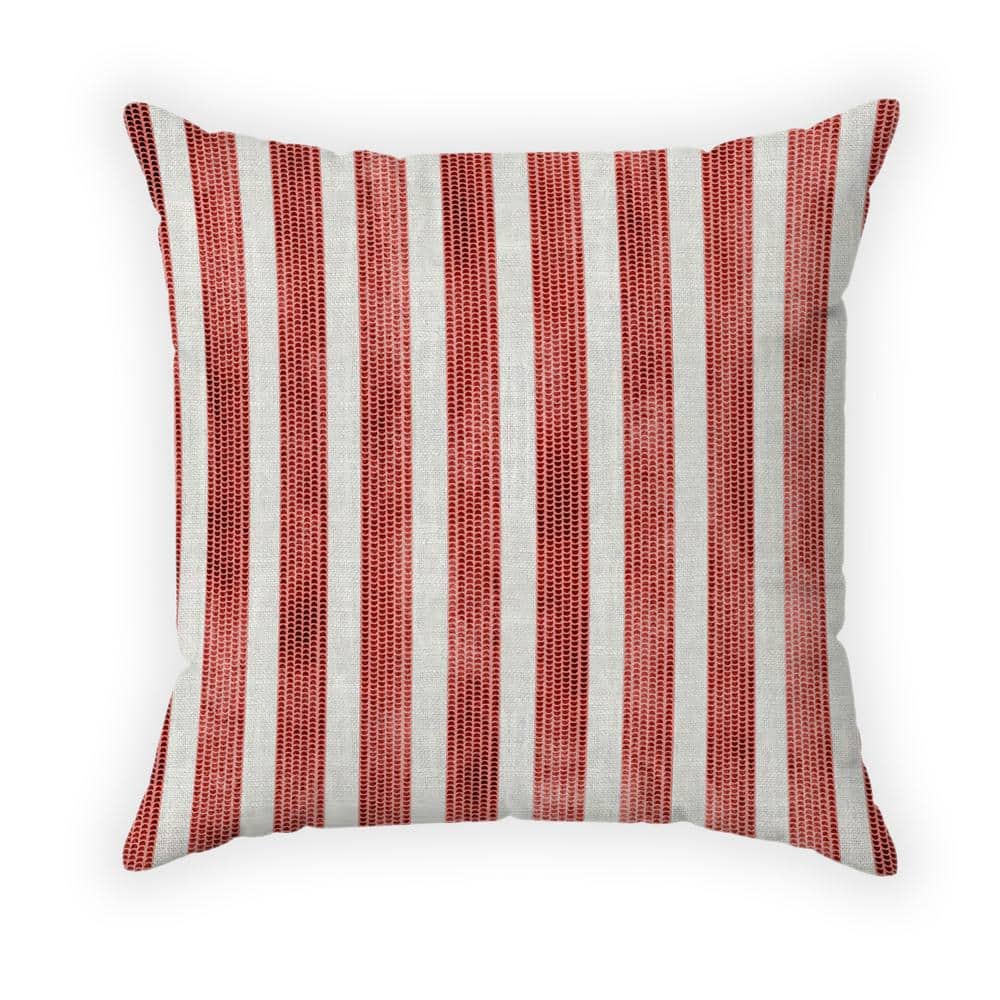 18 in. x 18 in. Outdoor Multi-Printed Recyled Polyester Throw Pillow